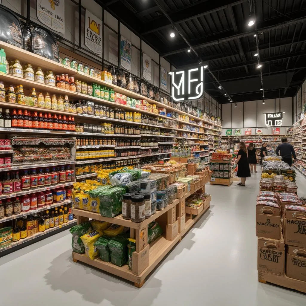 Interior de tienda YPF Full