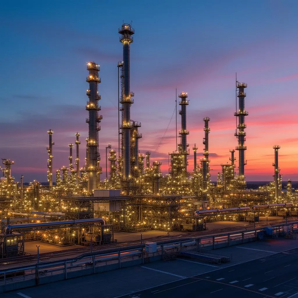 Proceso de refinación YPF