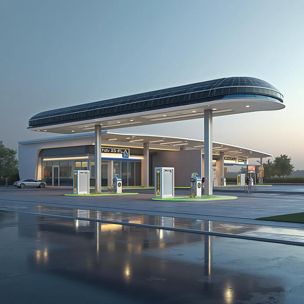Estación YPF del futuro